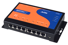 Artila Iot Gateway, Matrix-510 ATMEL 9200, Linux-ready ARM Industrial IoT Gateway with 2 x LANs, 8 x RS-232 / 422 / 485 TTYs 2 x USB Hosts and 21 x GPIOs